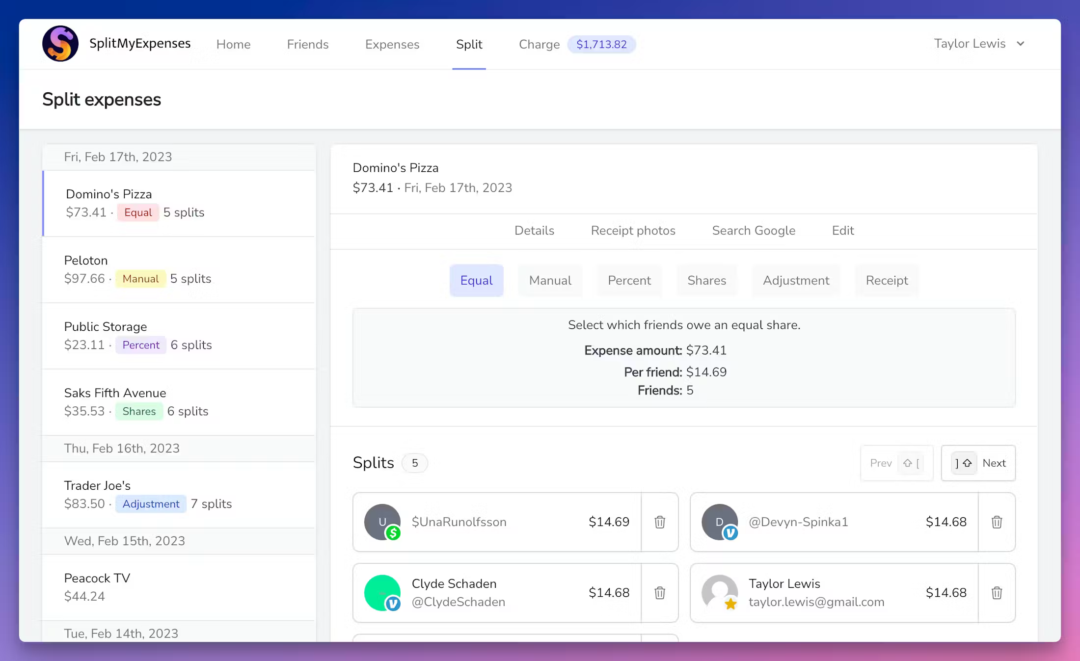 SplitMyExpenses v1 launch